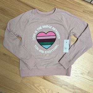 NWT Spiritual Gangster Kid’s Love Is the Bridge Sweatshirt - L (14)